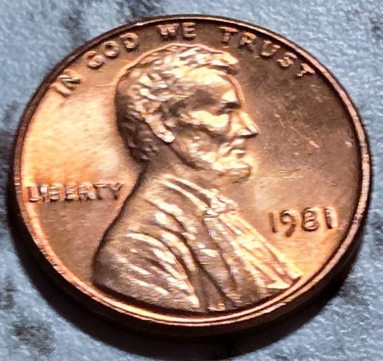 1981 P Philadelphia Uncirculated Lincoln Memorial Penny Free S&H BIN823