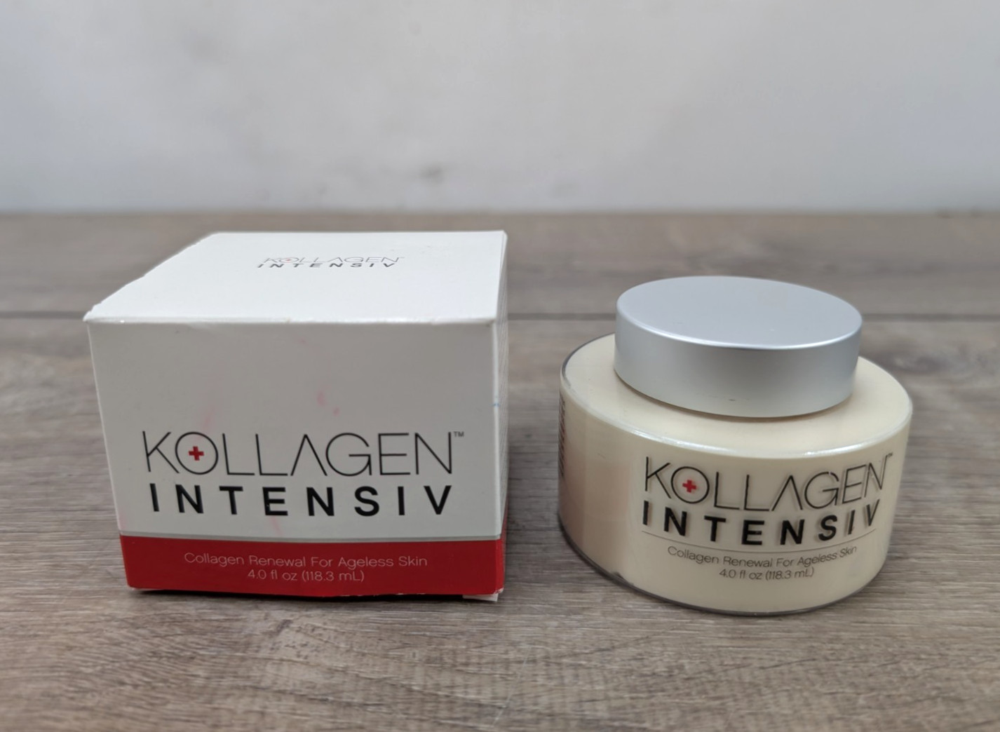 Kollagen Intensiv Anti-Aging Collagen Cream 4 oz Size Wrinkle Repair & Firming
