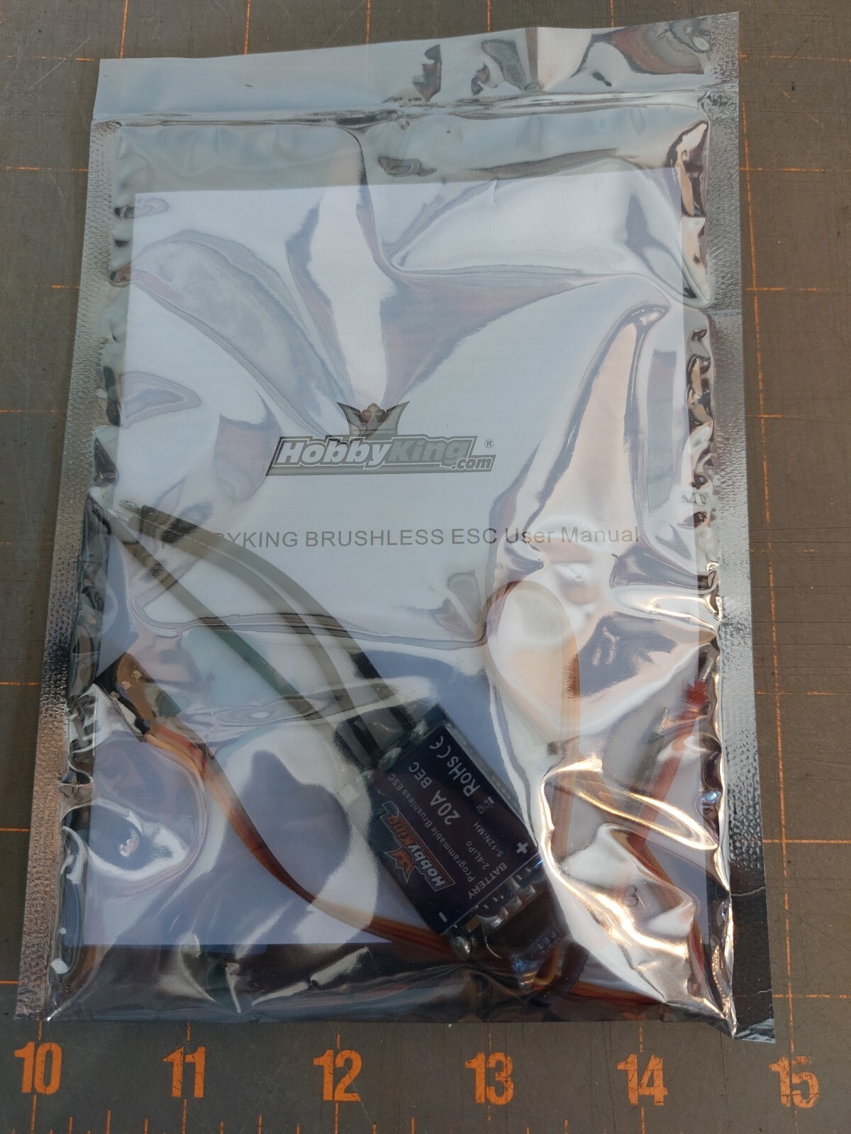 NEW HobbyKing 20AMP 20A Brushless ESC NEW HobbyKing 20AMP 20A Brushless ESC