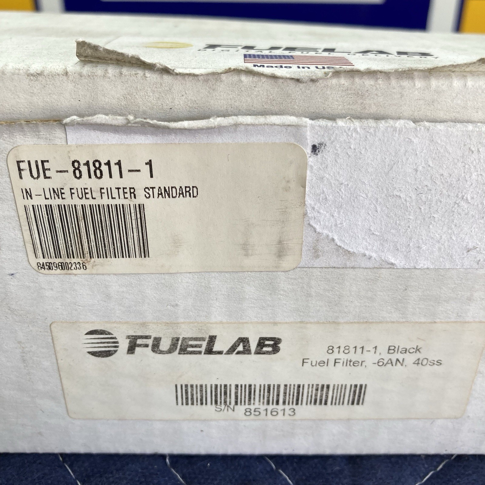 FuelLab 81811-1 Fuel Filter Assembly