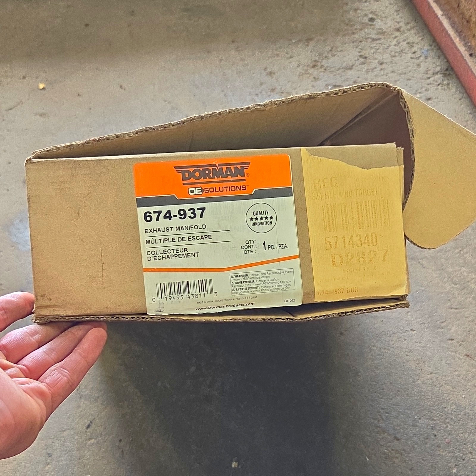 Dorman 674-937 Exhaust Manifold Kit Dorman 674-937 Exhaust Manifold Kit