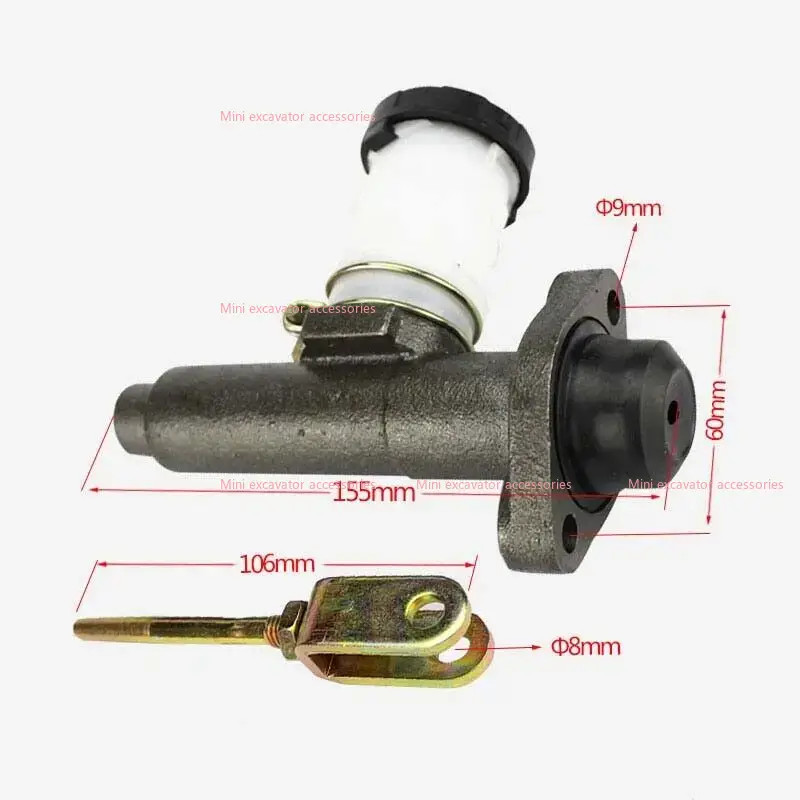 1X Brake Master Cylinder For TaiLifu 1-3.5T Forklift Brake Sub-cylinder Assembly 1X Brake Master Cylinder For TaiLifu 1-3.5T Forklift Brake Sub-cylinder Assembly