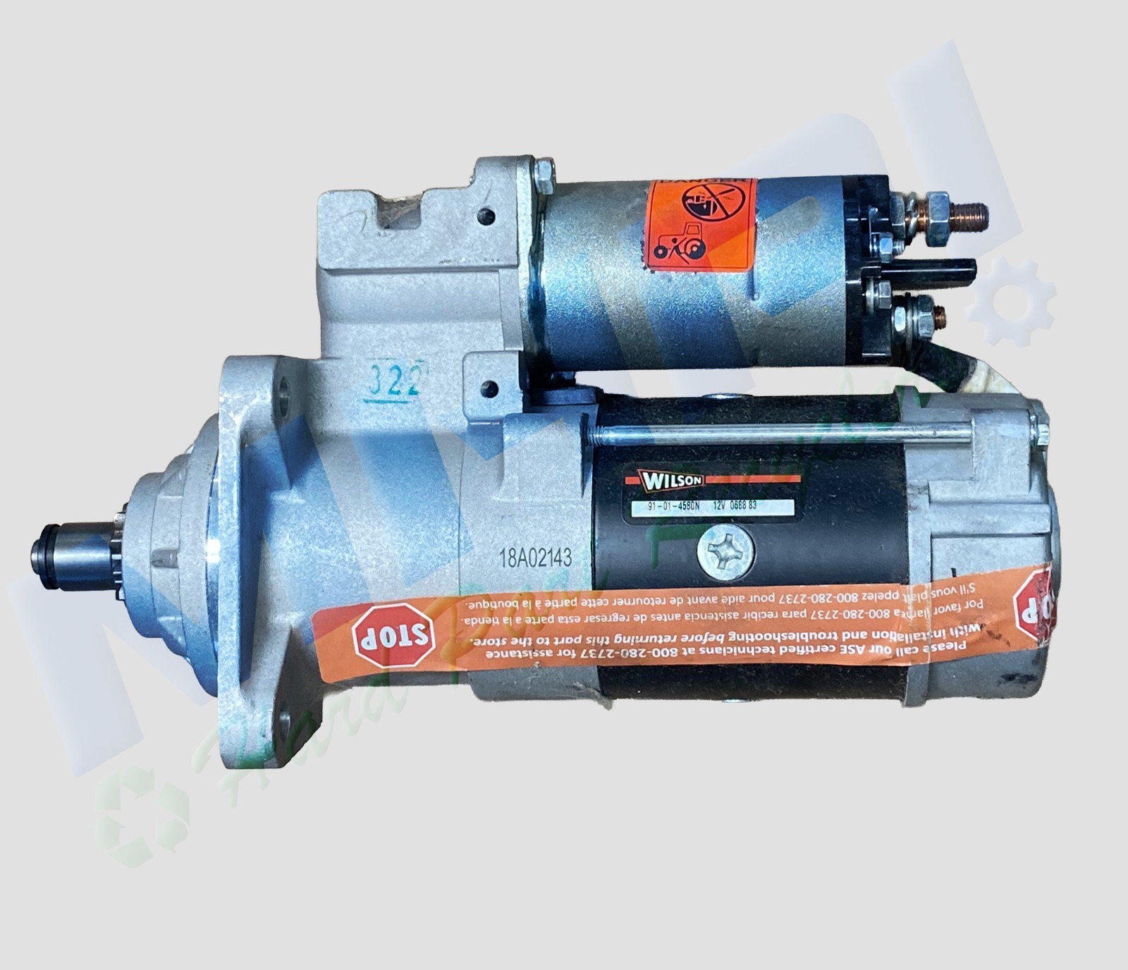 Wilson Starter - 91-01-4580N - 12 Volt - New/Unused - Wilson Starter - 91-01-4580N - 12 Volt - New/Unused -