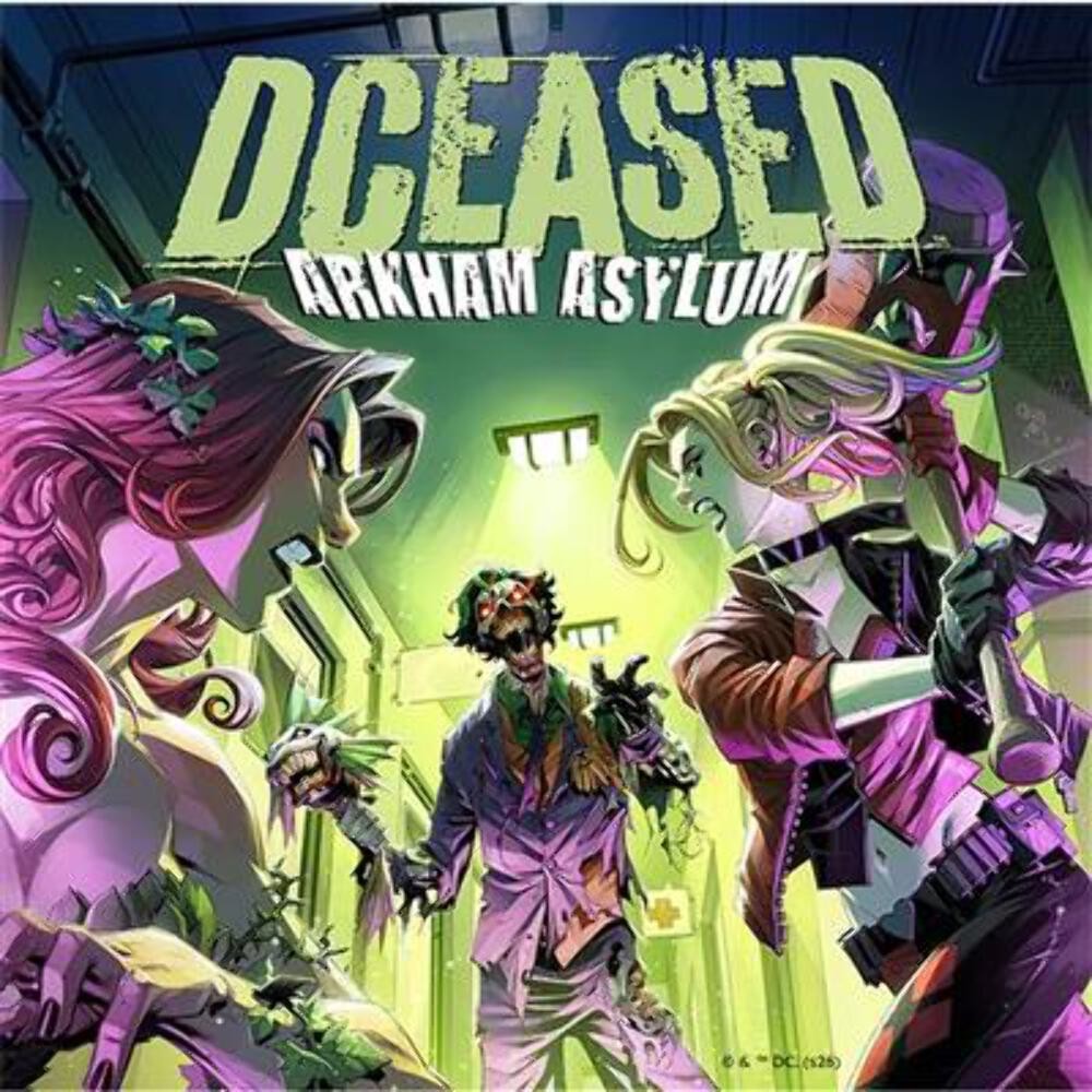 DCeased: Arkham Asylum Exp CMON Zombicide Miniatures Board Game