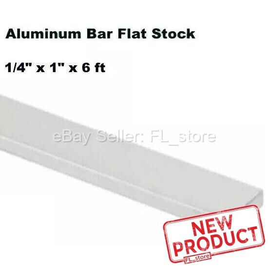 Aluminum Bar Flat Stock 1/4