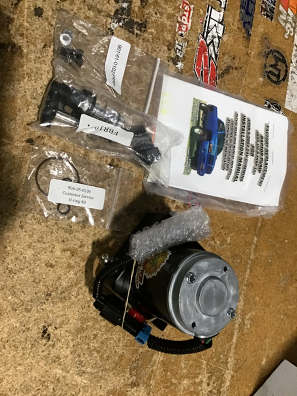 AirDog R3SBD100 Raptor FRRP Fuel Lift Pump 100GPH for 98-02 Dodge Cummins Diesel