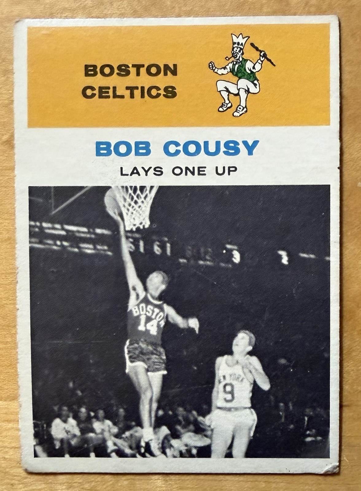 1961-62 Fleer Basketball #49 Bob Cousy In Action Boston Celtics GD-VG Rare