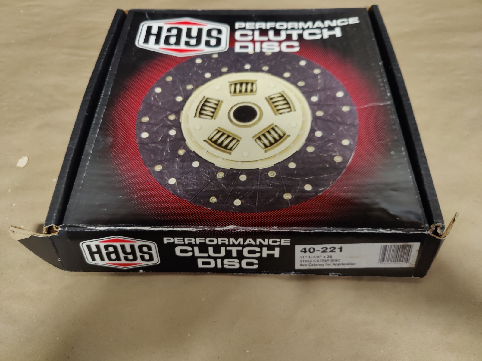 Hays Street/Strip Performance Clutch Disc 40-221 11\ Hays Street/Strip Performance Clutch Disc 40-221 11\