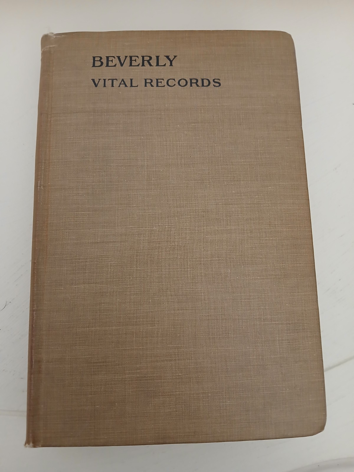 Beverly Massachusetts Vital Records Births to 1849, Genealogy