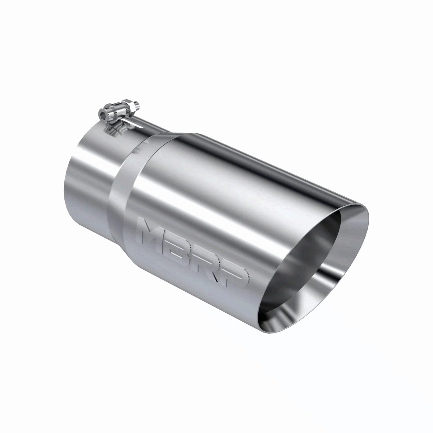MBRP T5074 Stainless Steel Dual Wall Angled Round 5 inch Universal Exhaust Tip MBRP T5074 Stainless Steel Dual Wall Angled Round 5 inch Universal Exhaust Tip