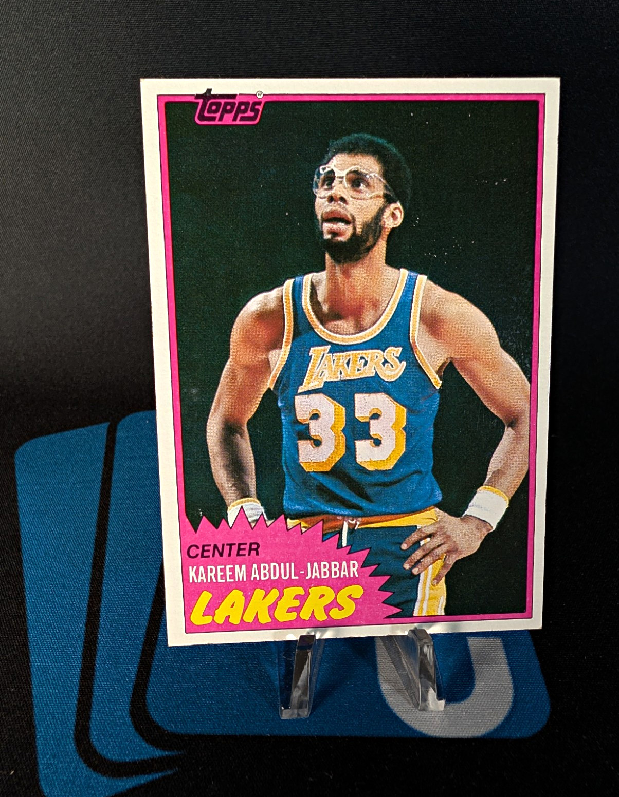 Topps 1981-82 Kareem Abdul-Jabbar #20 Los Angeles Lakers Topps 1981-82 Kareem Abdul-Jabbar #20 Los Angeles Lakers