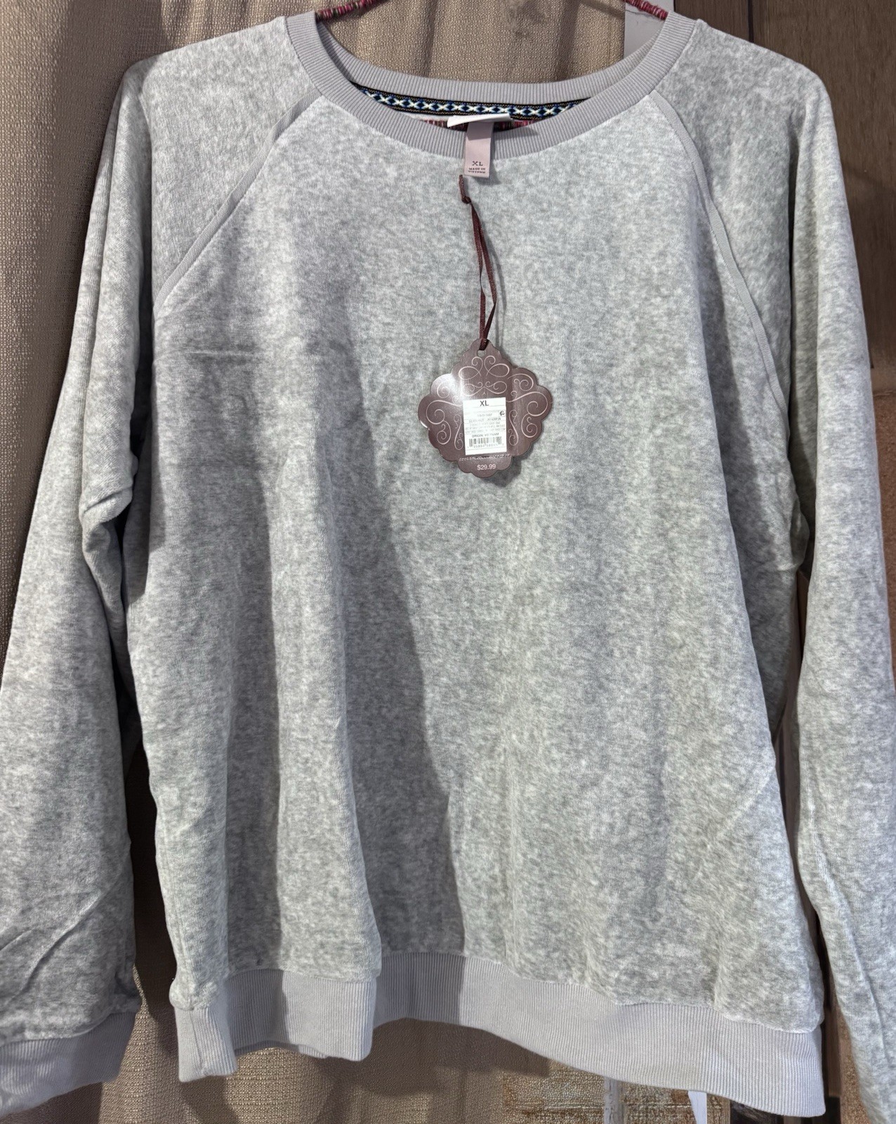 Women\'s Knox Rose Gray Silver Haze Soft sweatshirt XL Women\'s Knox Rose Gray Silver Haze Soft sweatshirt XL