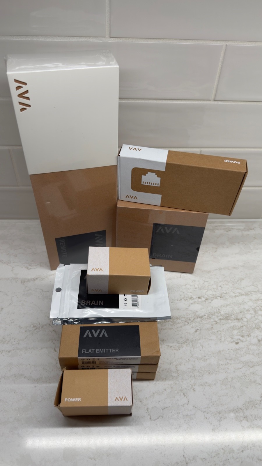 AVA RX2 Remote Bundle with Nano Brain 3xIR Flat+POE+Wall AVA RX2 Remote Bundle with Nano Brain 3xIR Flat+POE+Wall