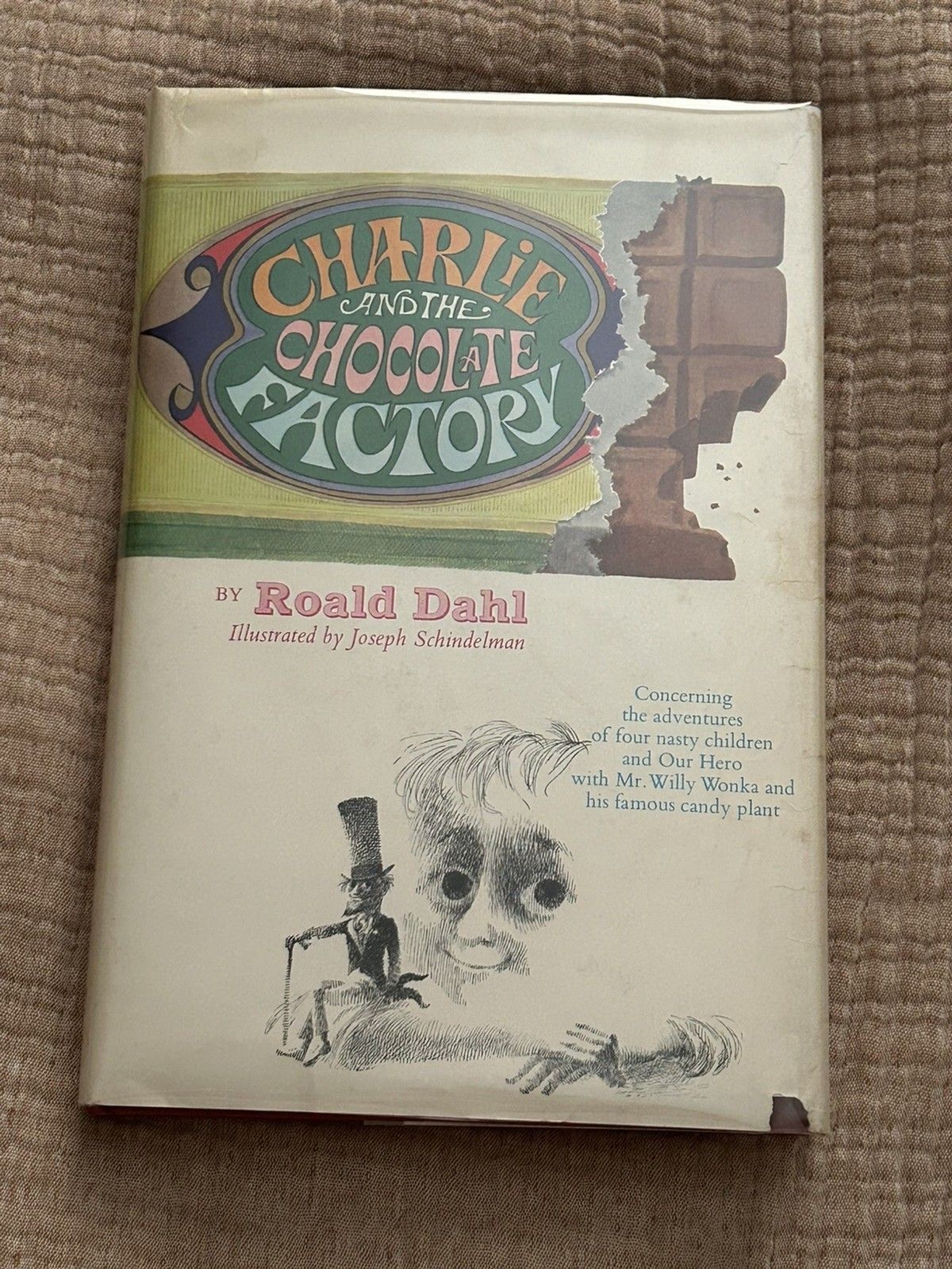 Roald Dahl / Charlie and the Chocolate Factory 1st Edition 1st Printing VG 1964