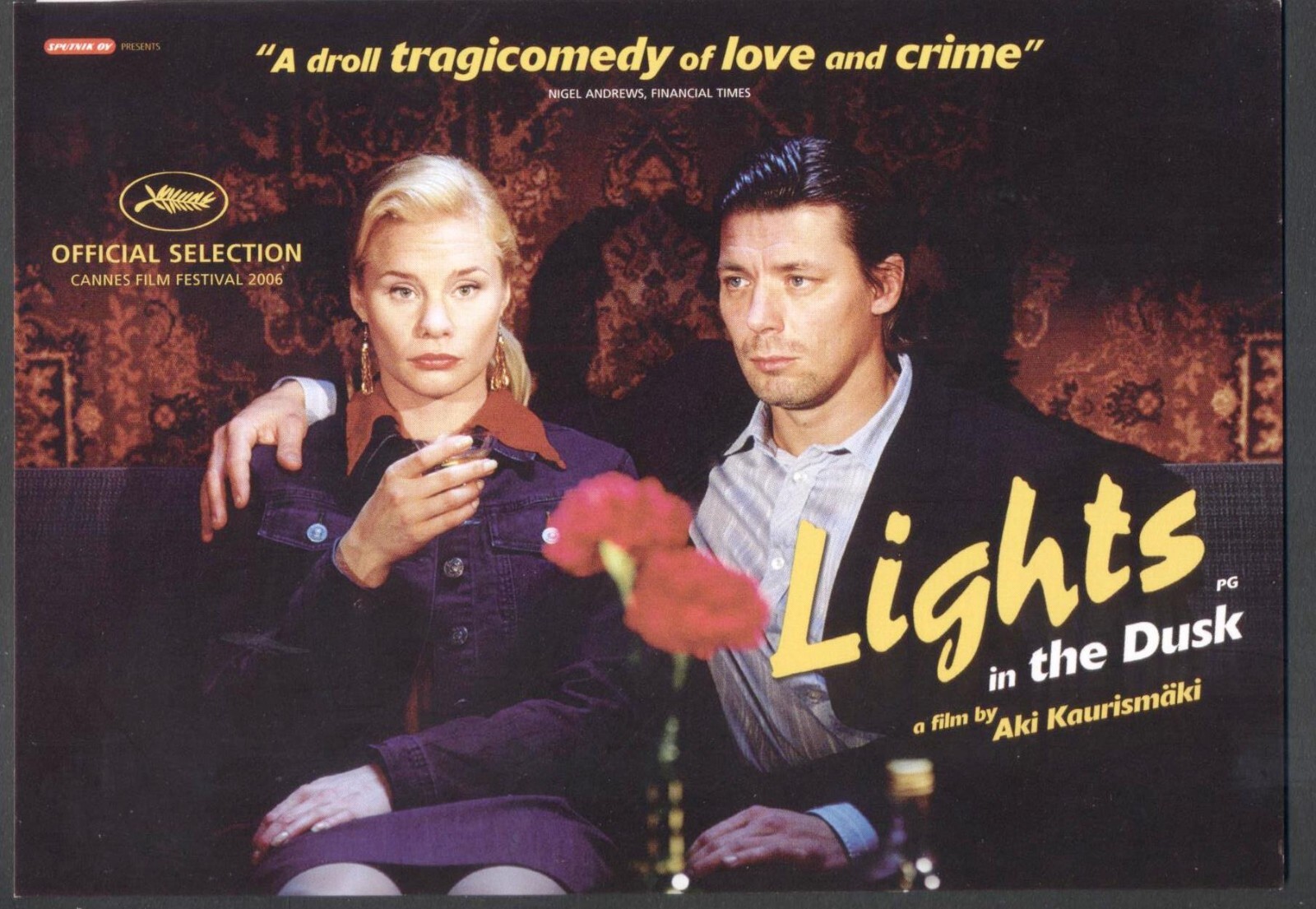2006 MOVIE POSTER Postcard: Aki Kaurismaki\'s LIGHTS IN THE DUSK. Free UK p&p 2006 MOVIE POSTER Postcard: Aki Kaurismaki\'s LIGHTS IN THE DUSK. Free UK p&p