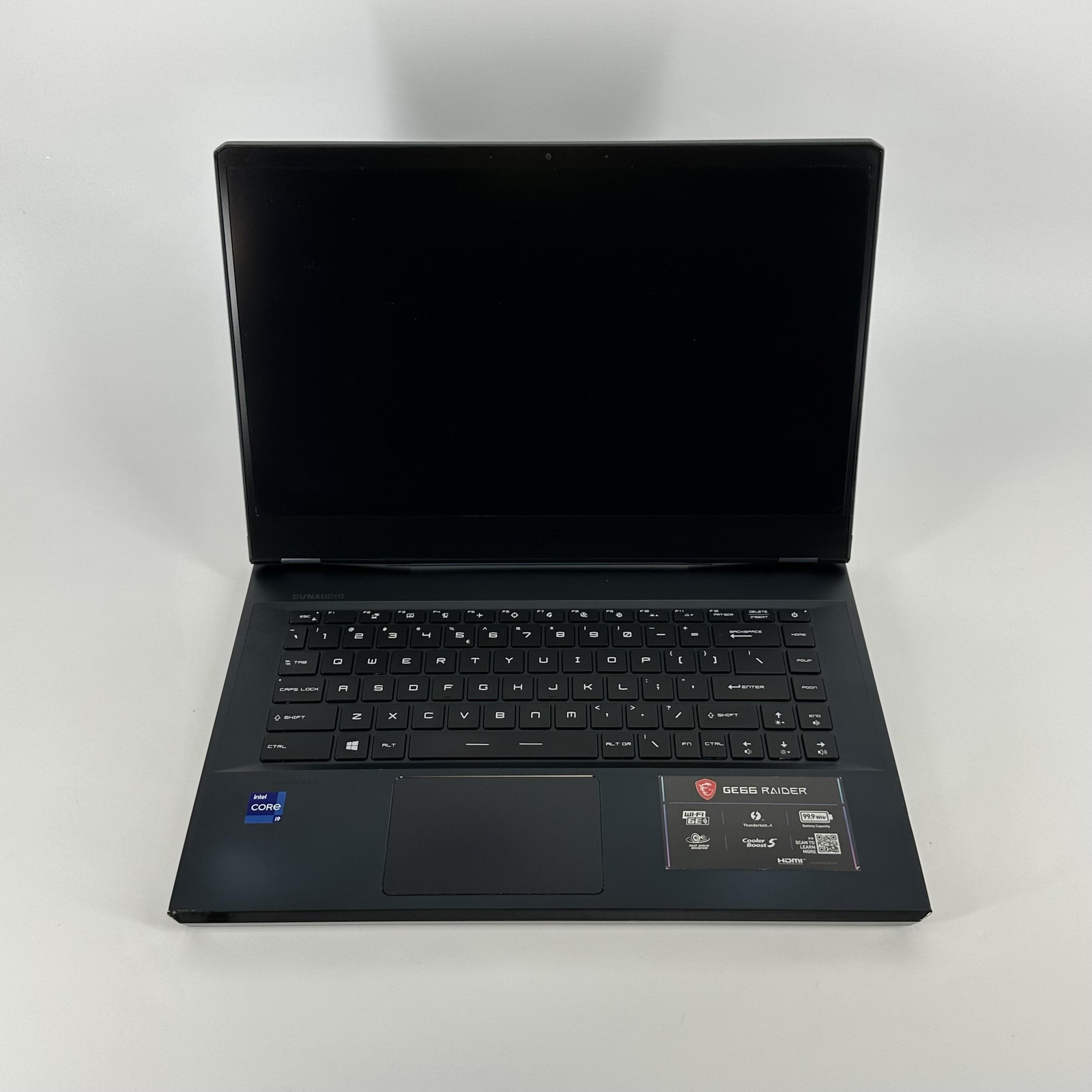 MSI Raider GE66 15.6 UHD+ i9-11980HK 2.60GHz 32GB 4TB SSD NVIDIA RTX 3080 Good