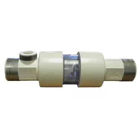 Pulsafeeder Stm100-Pvc Static Inline Mixer, Pvc, 1 In Npt Pulsafeeder Stm100-Pvc Static Inline Mixer, Pvc, 1 In Npt