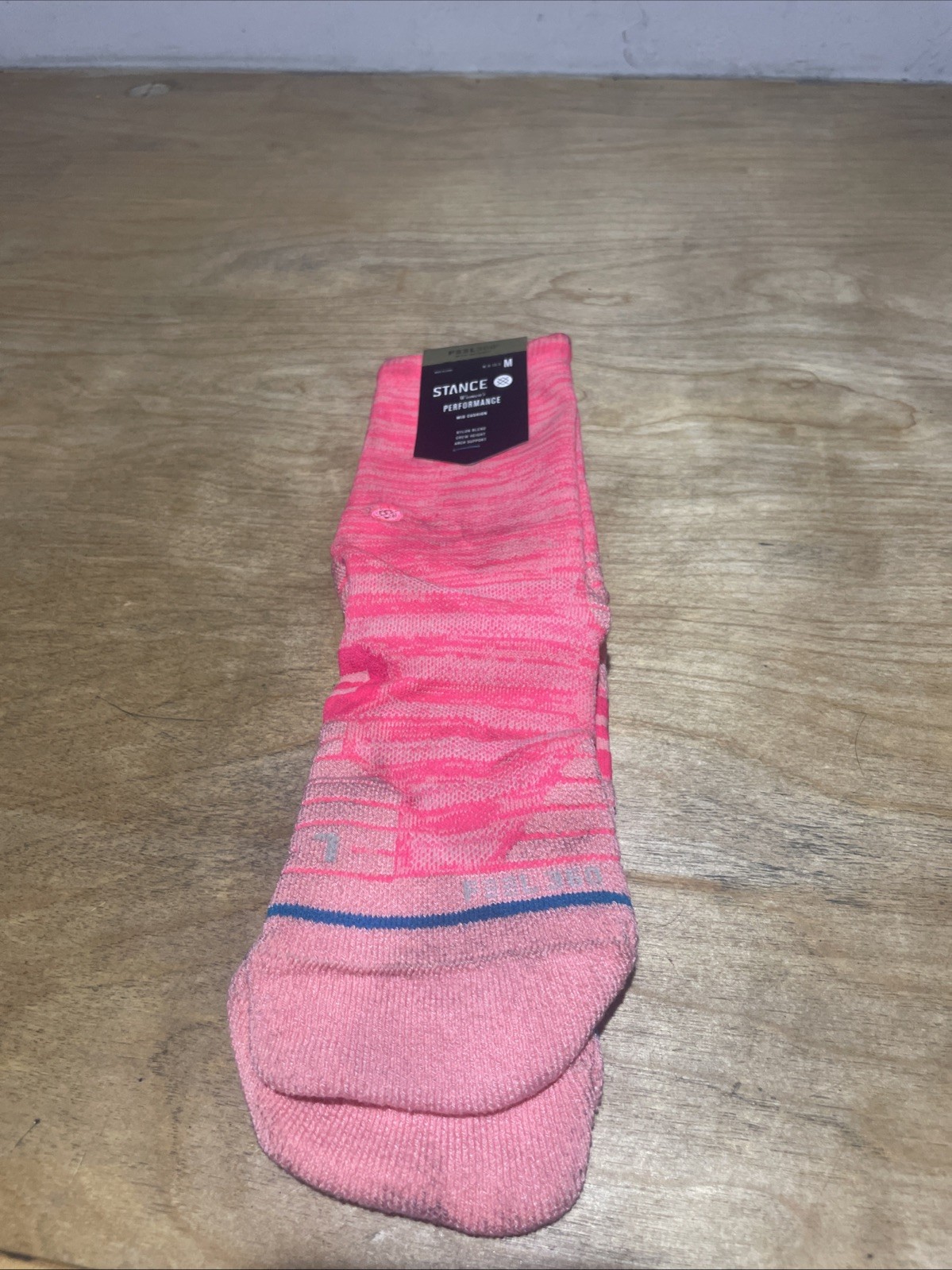 Stance Women’s Performance Pink Repetition Crew Medium Socks Stance Women’s Performance Pink Repetition Crew Medium Socks