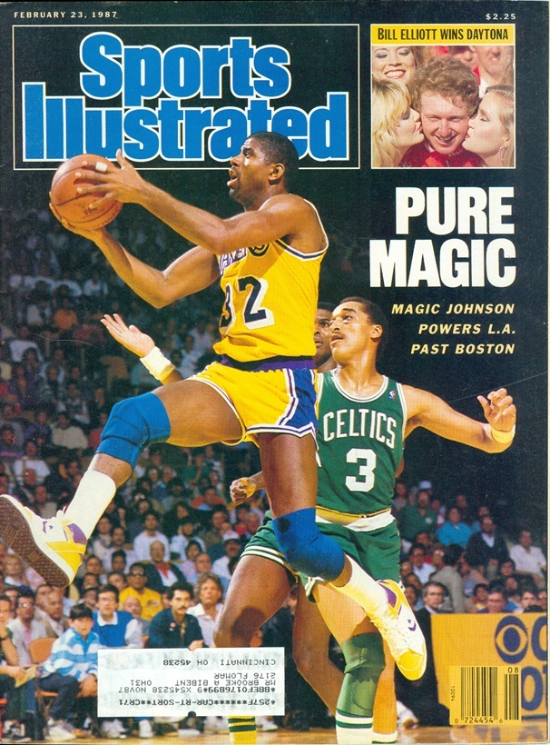 1987 Sports Illustrated: Magic Johnson- Los Angeles Lakers