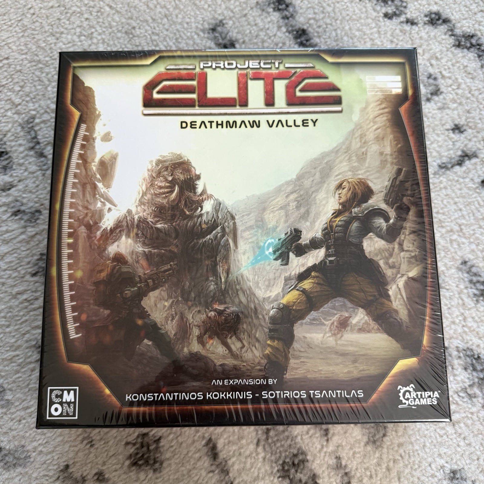 Project Elite Deathmaw Valley Expansion CMON Artipia Game BRAND NEW SEALED Project Elite Deathmaw Valley Expansion CMON Artipia Game BRAND NEW SEALED