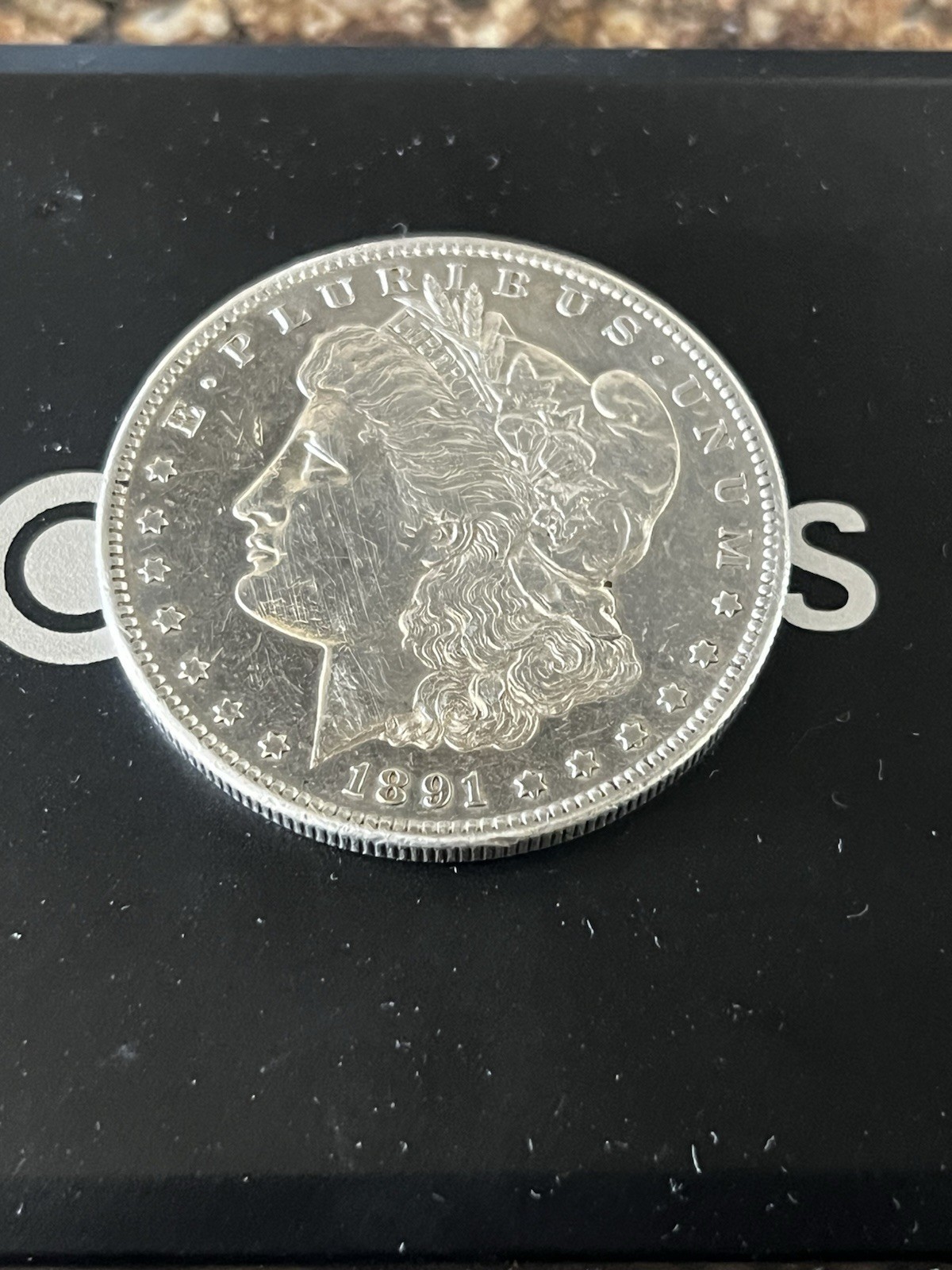 1891 S Morgan Dollar $1 Silver San Francisco Mint Uncertified Coin