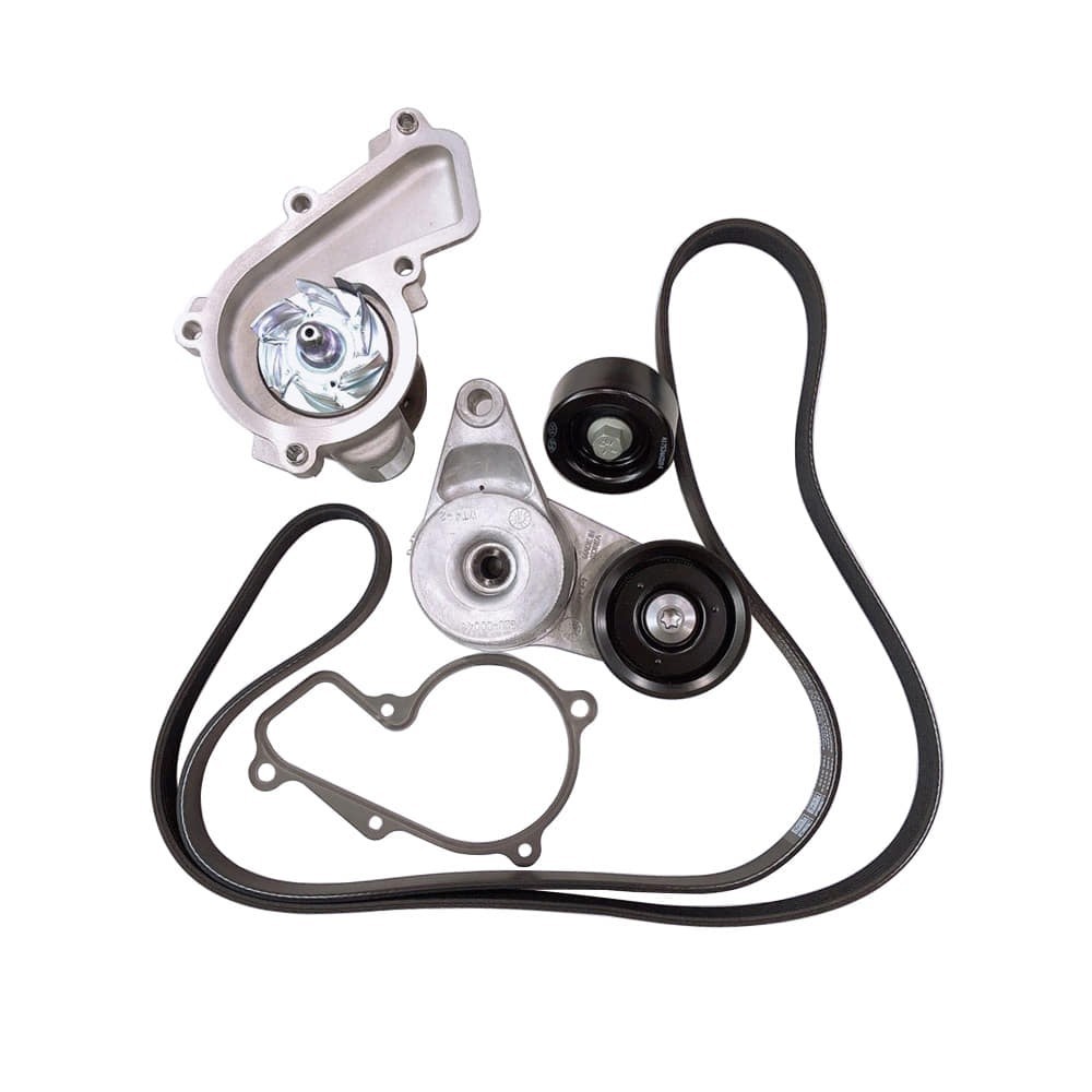 Hyundai Grandeur IG 2.4 Hybrid Drive Belt Water Pump Kit 7pc OEM 25212-2G660