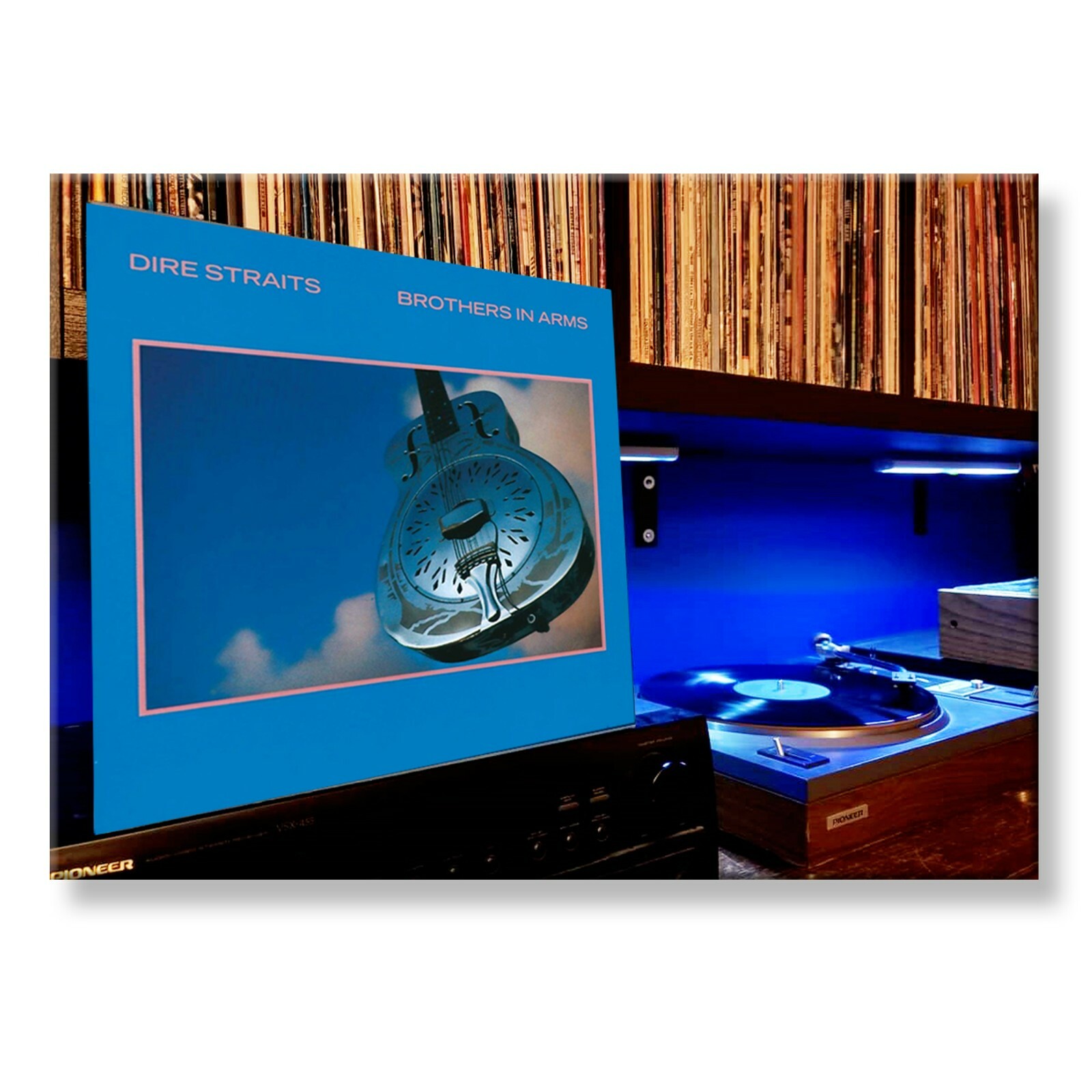 DIRE STRAITS Brothers in Arms Classic Album 3.5 inches x 2.5 inche FRIDGE MAGNET