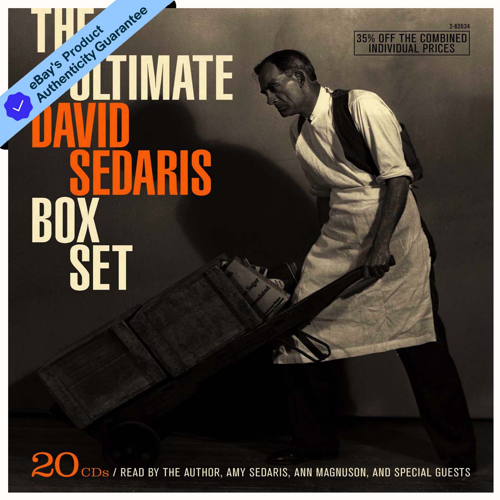 The Ultimate David Sedaris Box Set. Unabridged. Read By David Sedaris 20 CD\'s.