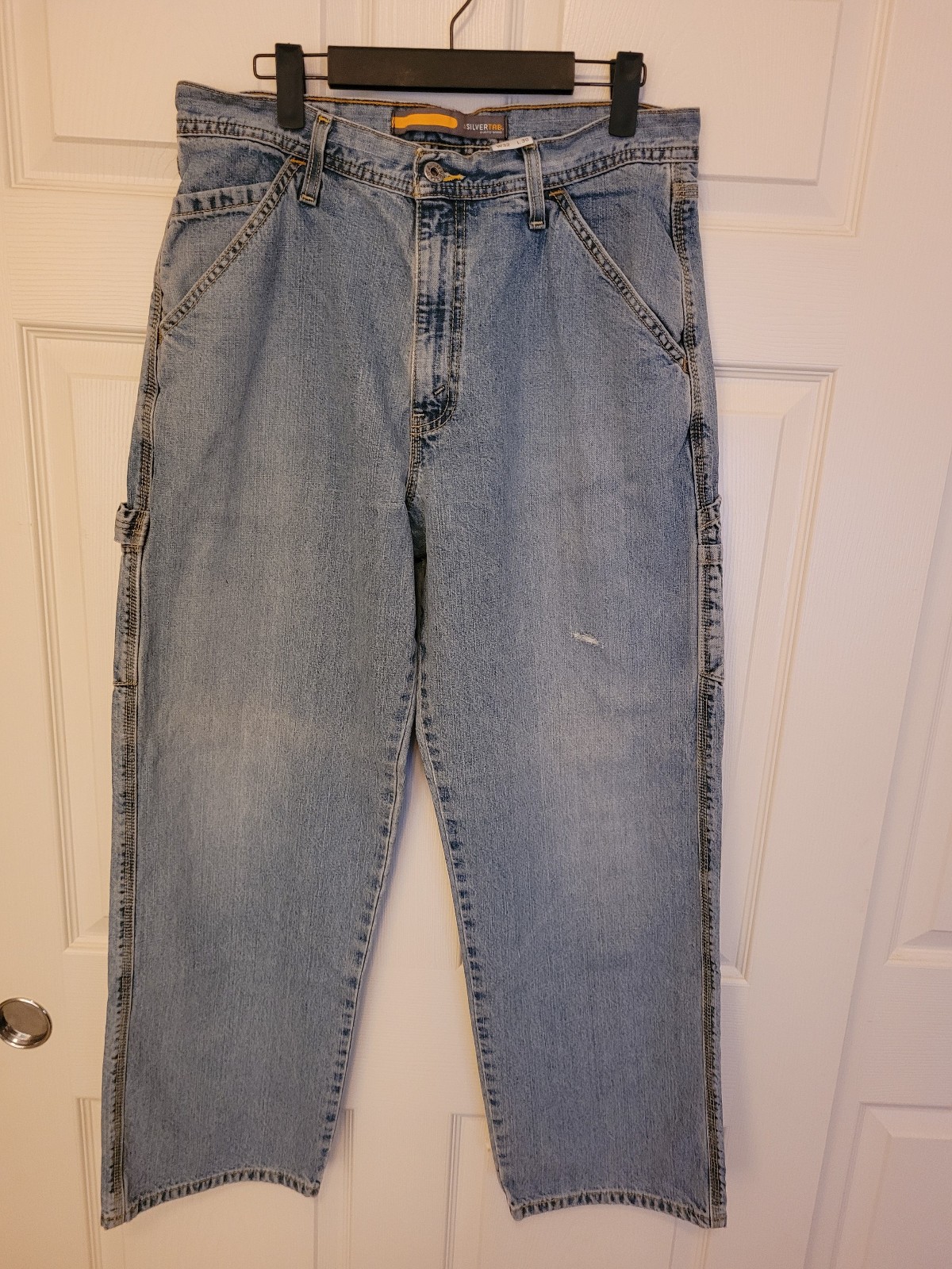 Vintage Levis SilverTab Carpenter Baggy Jeans Fit 30x29 (tag 32/30) Skater Vintage Levis SilverTab Carpenter Baggy Jeans Fit 30x29 (tag 32/30) Skater