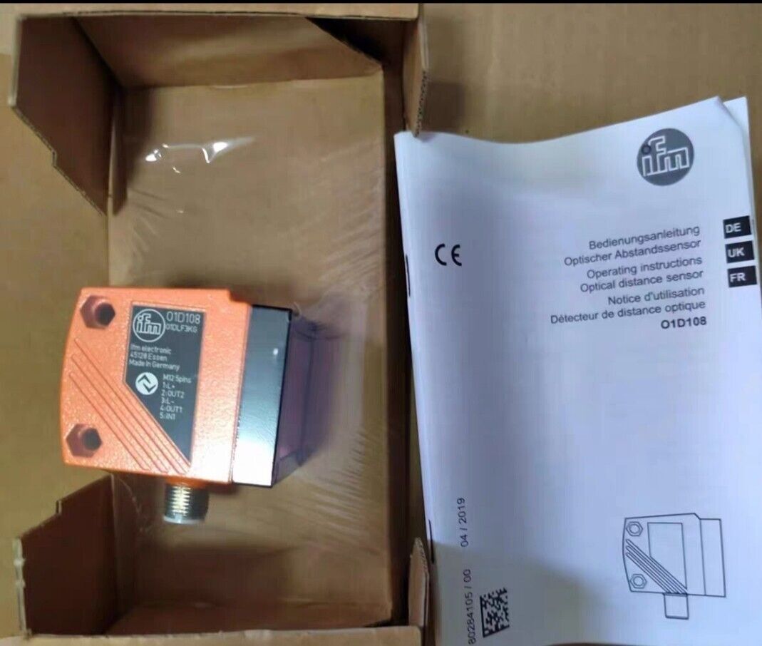 1PC New IFM O1D108 Photoelectric Distance Sensor Expedited Shipping