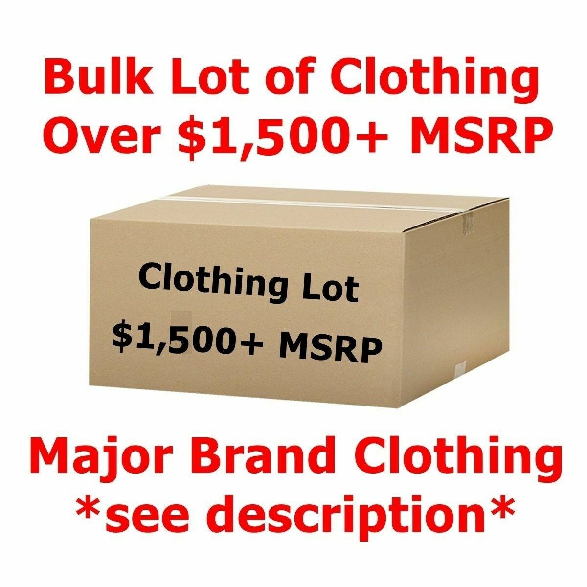 $1,500+ Bulk Wholesale Lot Mostly Women\'s Winter Clothing - Designer Brand Names