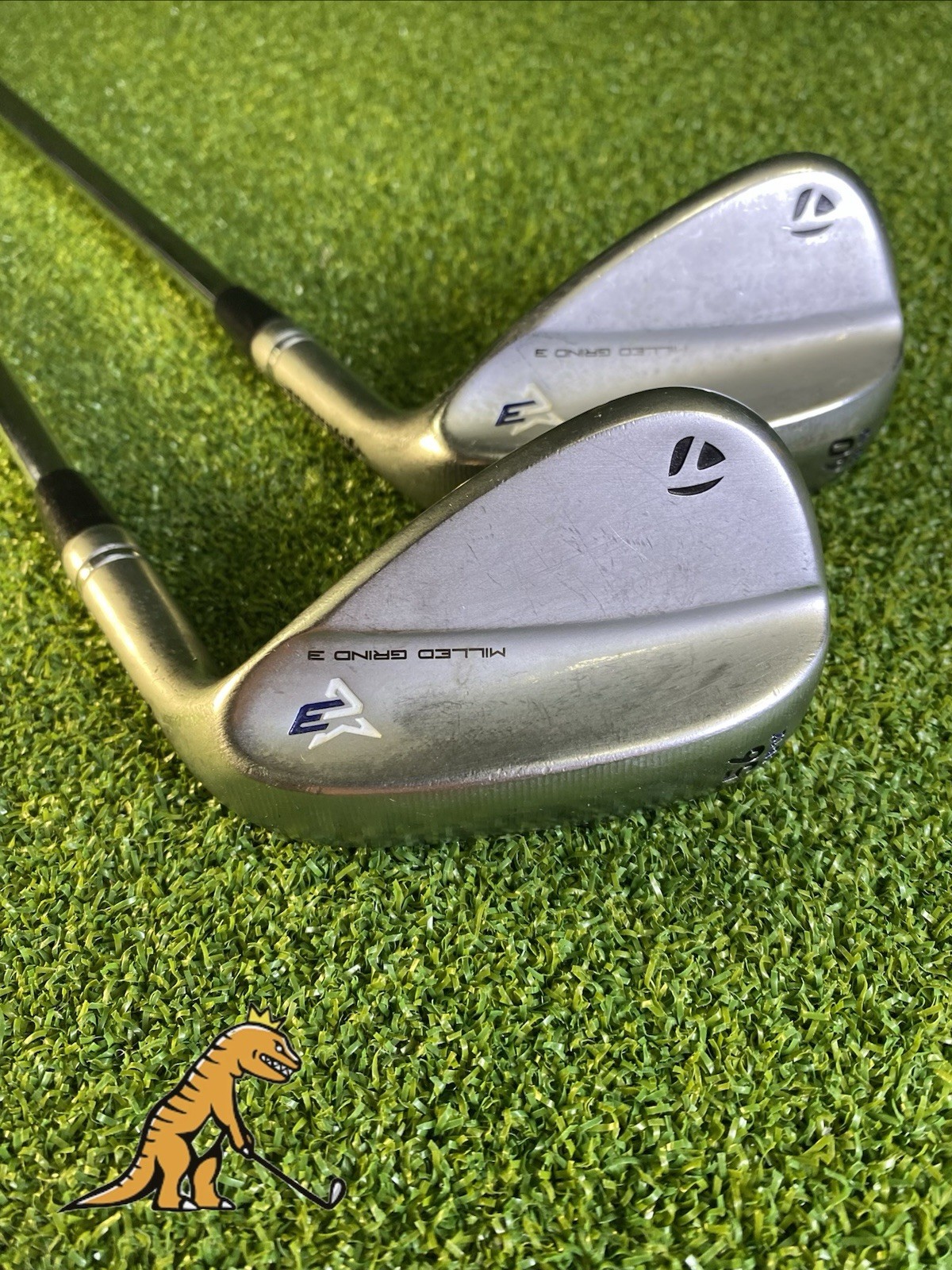 Used RH TaylorMade Milled Grind 3 Wedge Set 56.12*, 60.10* Project X 6.0 Stiff 