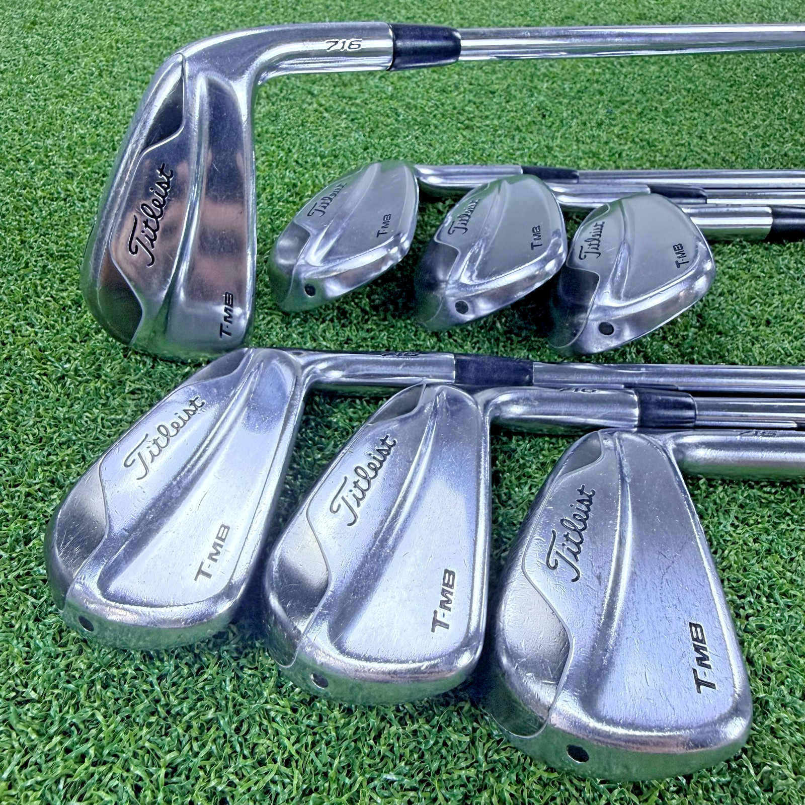 Titleist 716 T-MB Irons RH 4-PW Dynamic Gold S300 Stiff Shaft Tour Velvet Grip Titleist 716 T-MB Irons RH 4-PW Dynamic Gold S300 Stiff Shaft Tour Velvet Grip