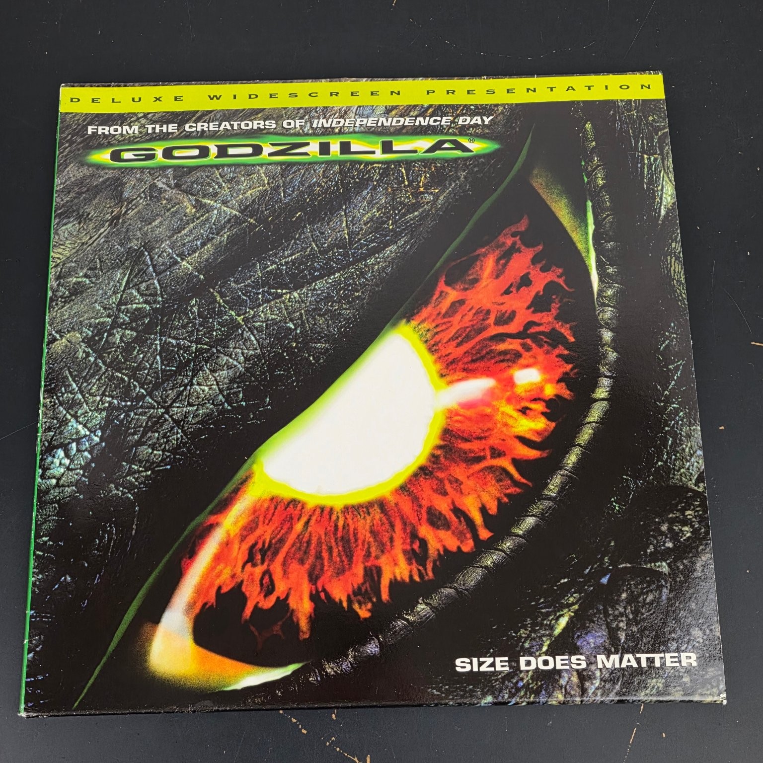 Godzilla LaserDisc 1998 Sci-Fi Action Deluxe Widescreen Columbia TriStar