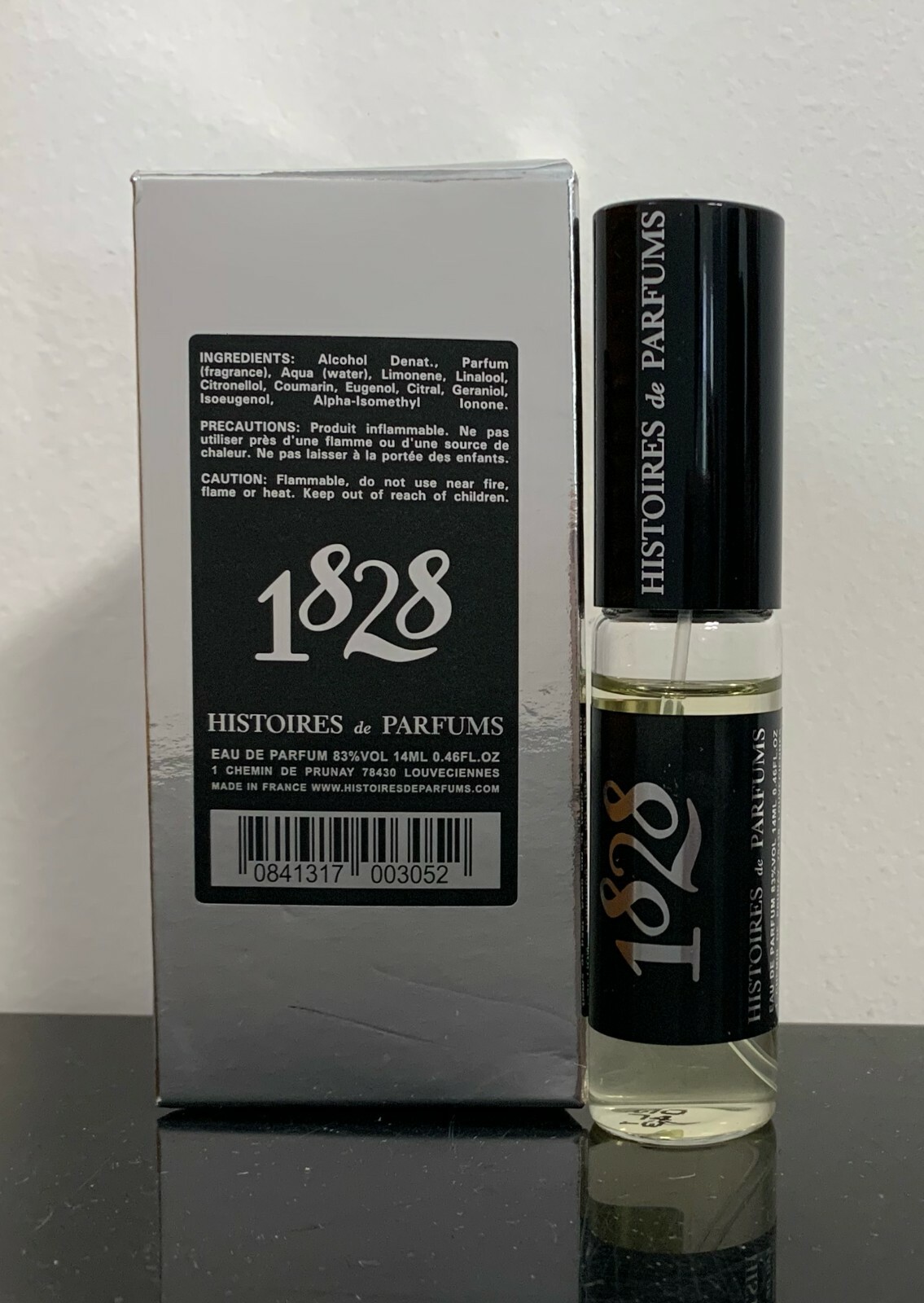 Histoires de Parfums 1828 Jules Verne 14ml .5 fl oz Spray New In Box