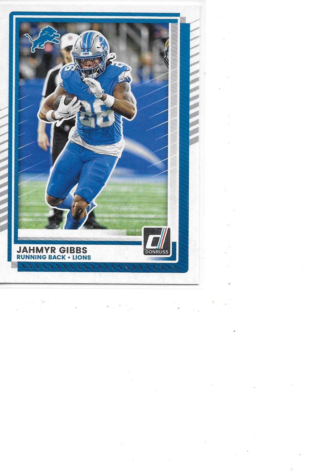 2025 Donruss Jahmyr Gibbs Detroit Lions Football Card #101 2025 Donruss Jahmyr Gibbs Detroit Lions Football Card #101