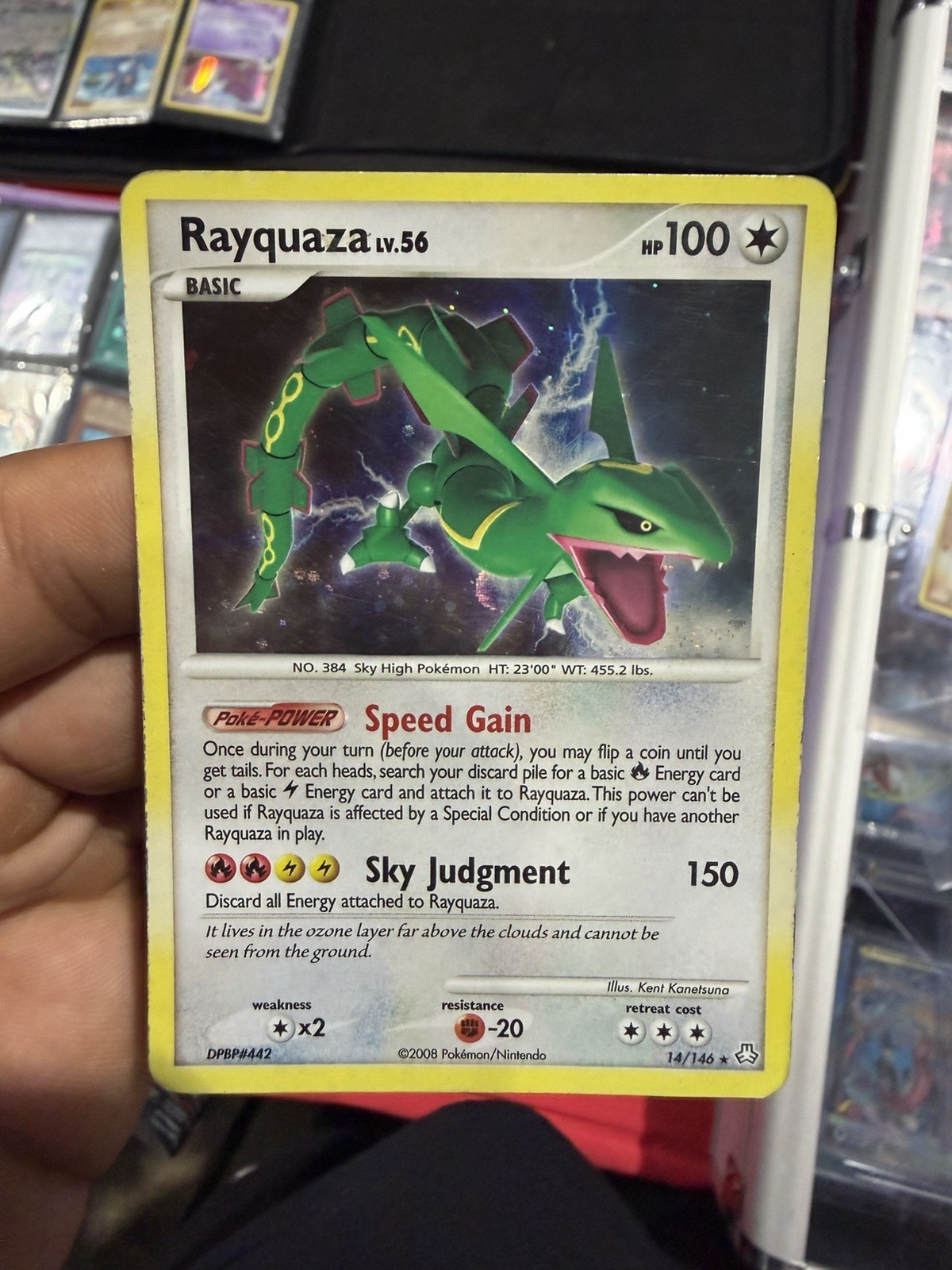 Rayquaza Lv.56 14/146 Legends Awakened Holo Rare