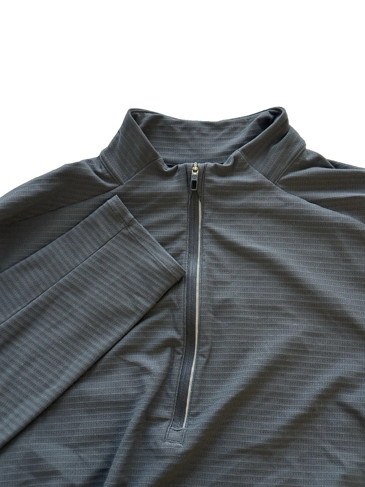 Lululemon Surge 1/2 Zip Pullover Mens Small Navy Long Sleeve Running  Warm