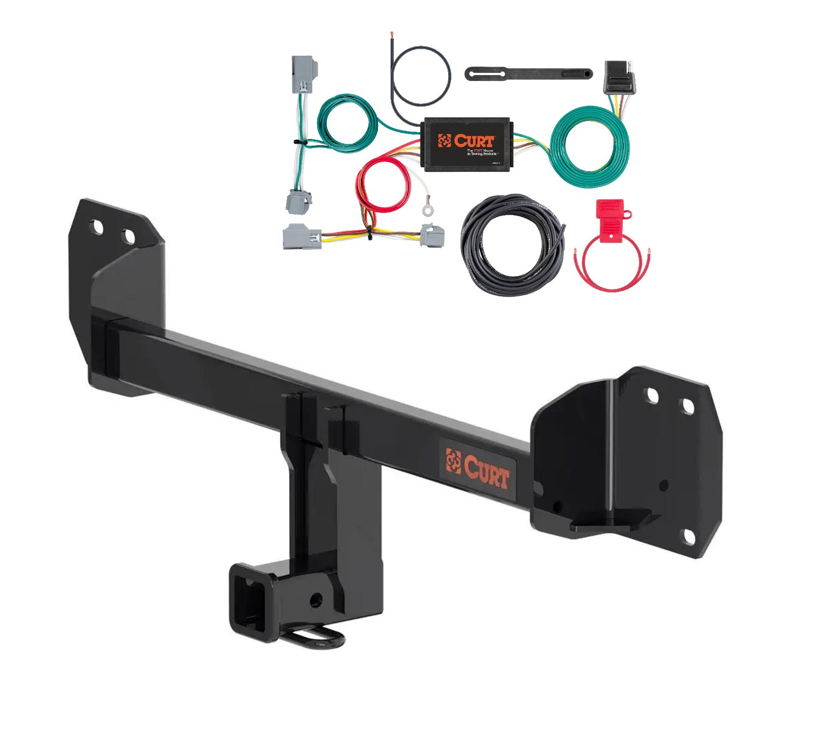 CURT Class 3 Trailer Hitch & Wiring Harness for 19-26 Volvo XC40 /2025 EX40