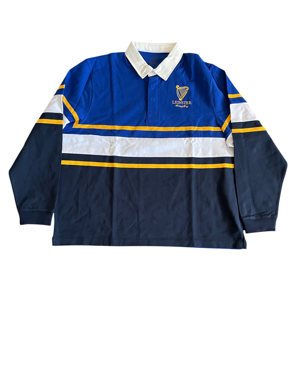 Leinster Rugby Men\'s Jersey Castore Retro LS T-shirt - New