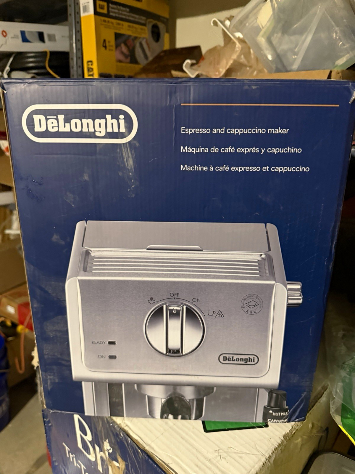 De\'Longhi Stilosa 15 Bar Espresso Cappuccino Machine Frother Ground Machine only De\'Longhi Stilosa 15 Bar Espresso Cappuccino Machine Frother Ground Machine only
