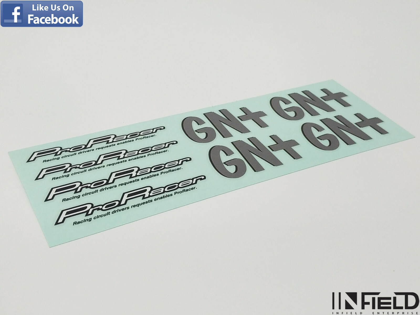 JAPAN MATERIAL 5ZIGEN PRORACER GN+ HIGH QUALITY REPLACEMENT DECAL STICKER #R068