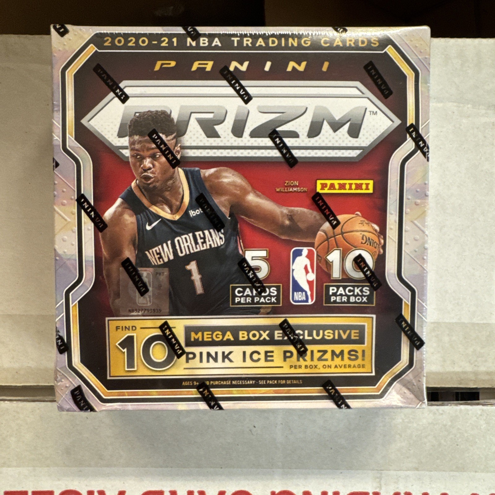 2020-2021 Prizm NBA Basketball Mega Box Factory Sealed Walmart PINK ICE 2020-2021 Prizm NBA Basketball Mega Box Factory Sealed Walmart PINK ICE