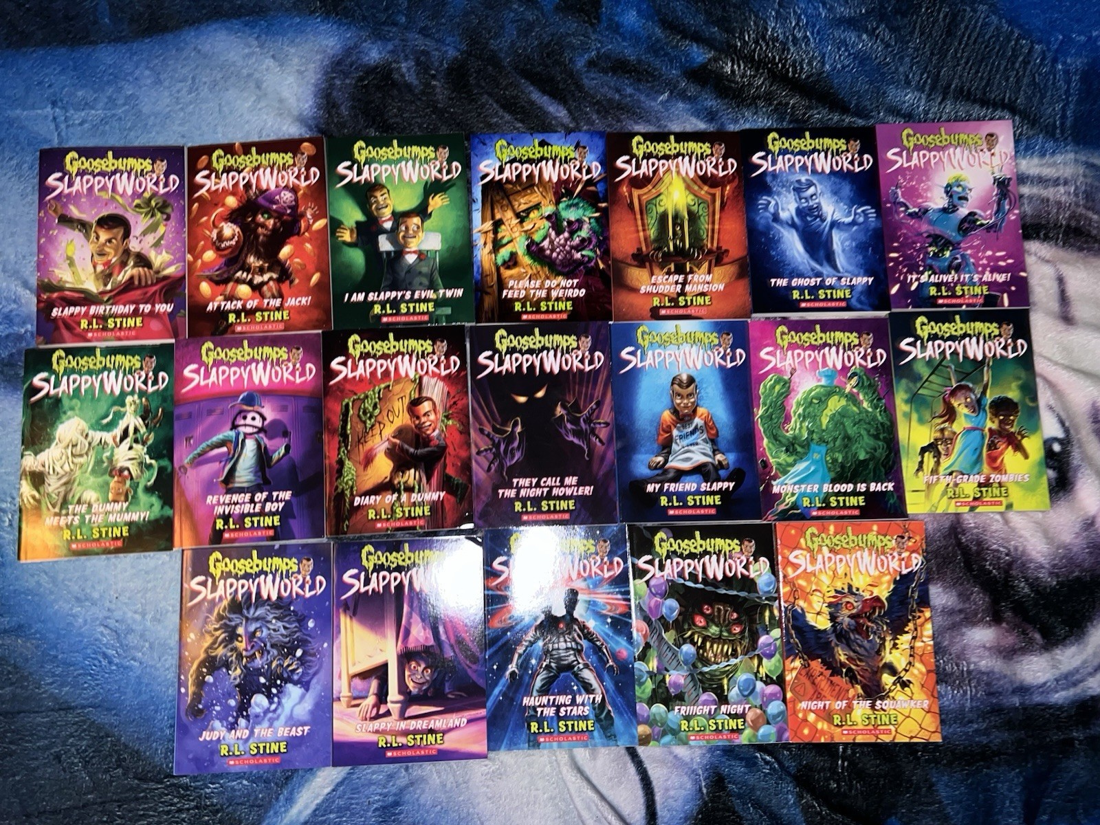 Goosebumps R.L. Stine Slappy World 1-19 Complete