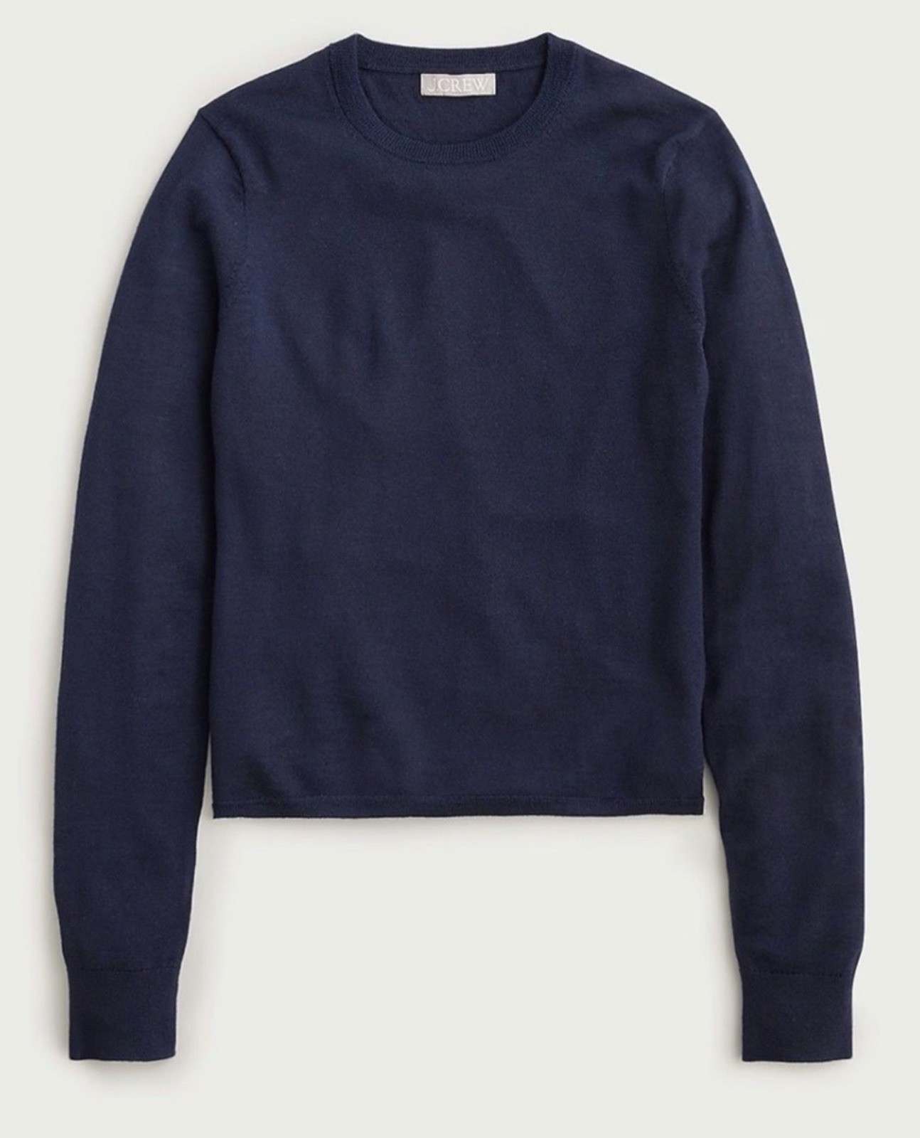 J. Crew NAVY Long-SleeveCrewneck Sweater✨Size S