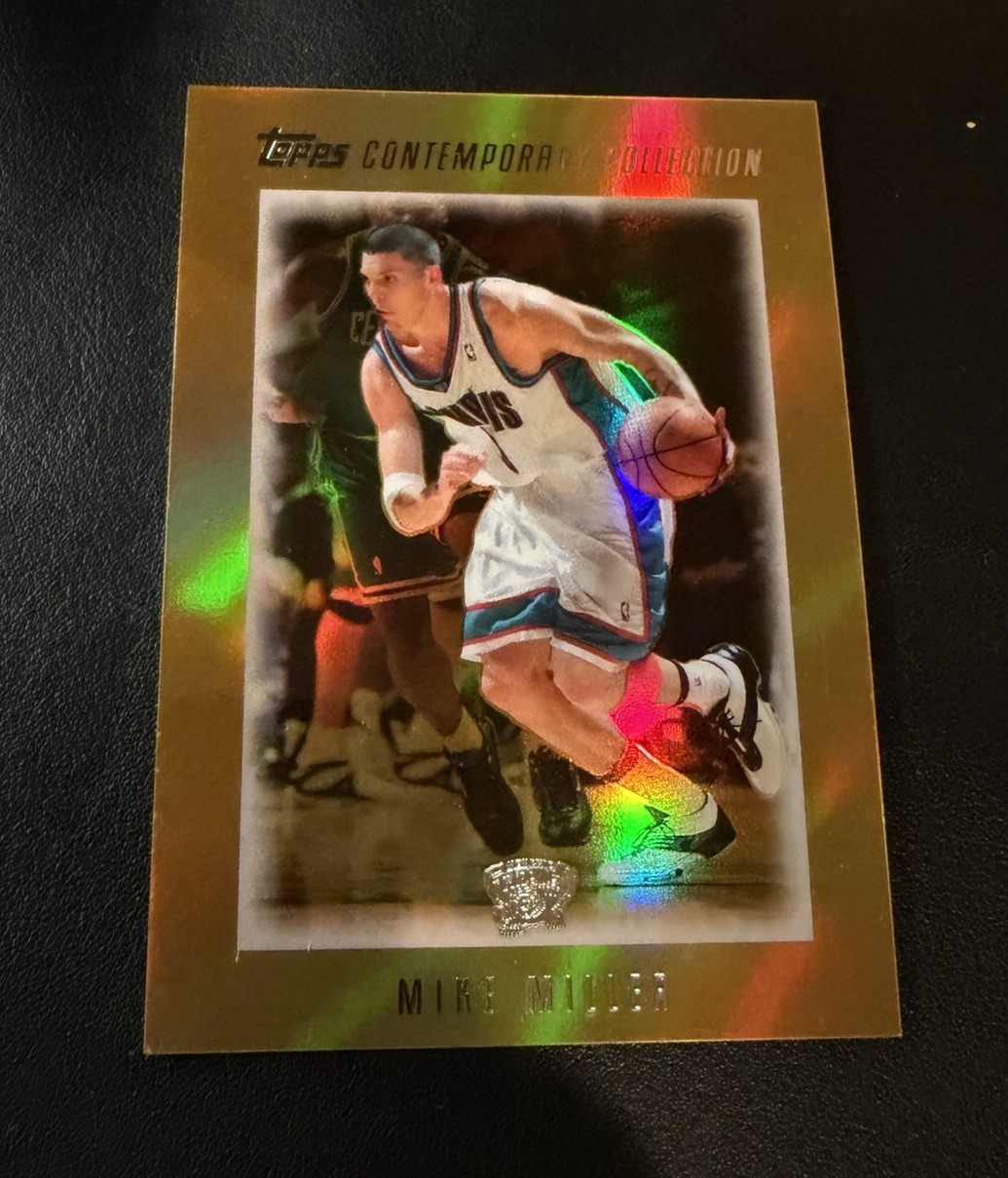 2003-04 Topps Contemporary Collection Mike Miller Grizzlies GOLD 07/25 *RARE 2003-04 Topps Contemporary Collection Mike Miller Grizzlies GOLD 07/25 *RARE