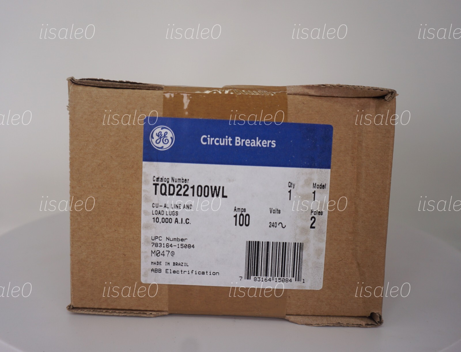 GE TQD22100WL Circuit Breaker 2 pole 100amps obsolete RARE QTY GE TQD22100WL Circuit Breaker 2 pole 100amps obsolete RARE QTY