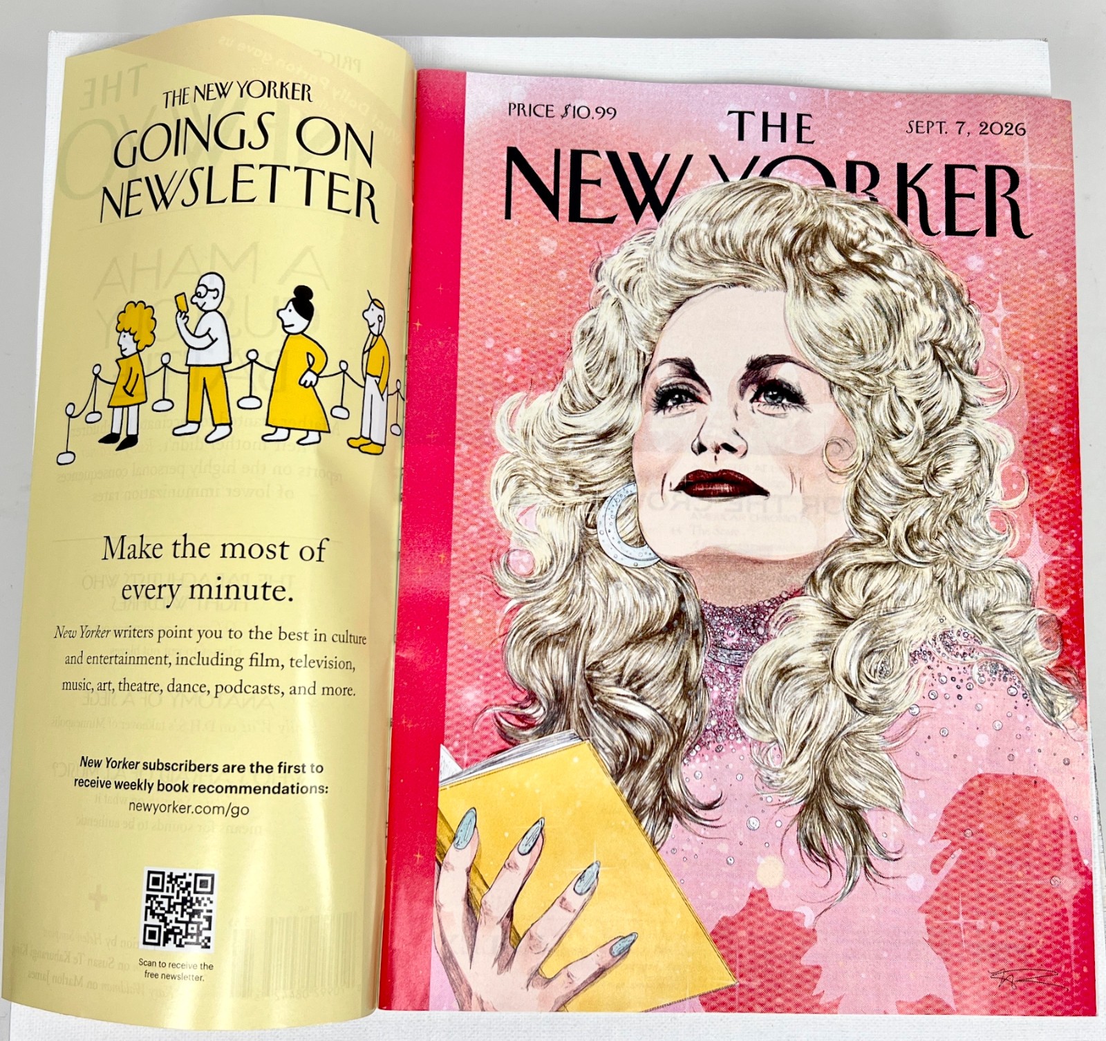 The New Yorker Magazine September 7, 2026 Dolly Parton Tribute \ The New Yorker Magazine September 7, 2026 Dolly Parton Tribute \