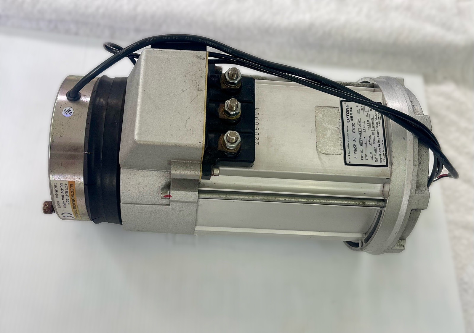 ICON Advanced EV 5KW 48V AC Motor w/ E-Brake AQHT5-4104B-X i20L i40L i60L