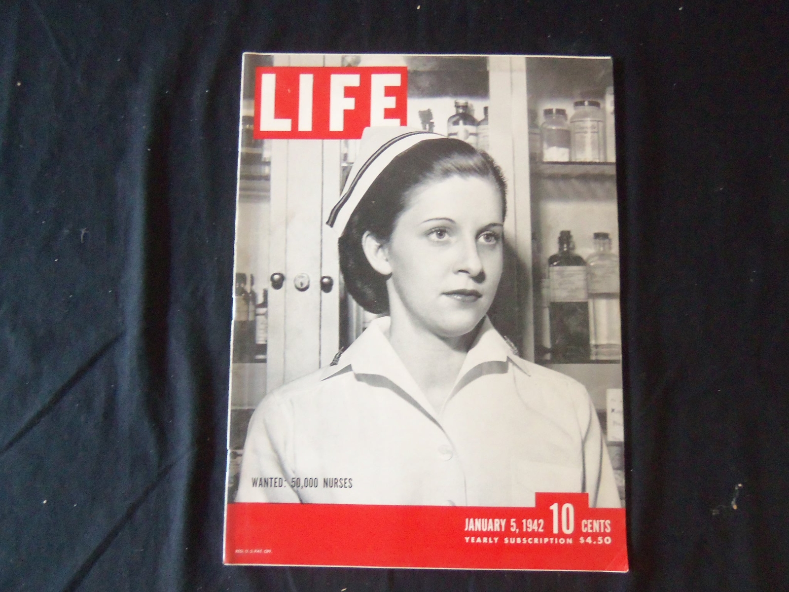 1942 JANUARY 5 LIFE MAGAZINE - WANTED... 5,000 NURSES - L 268